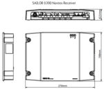 406390A-00501 Sailor 6390 Navtex Receiver, includes Power Supply, HF/SSB Antenna, Cable 40m - Image 4
