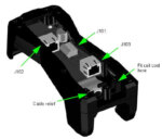 403674A Cobham Thrane IP Cradle only, Wired, for Sailor Maritime and Explorer Land Systems - Image 3