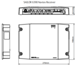 406391A-00500 Sailor 6391 Navtex System BASIC, includes 6004 Control Panel - Image 3