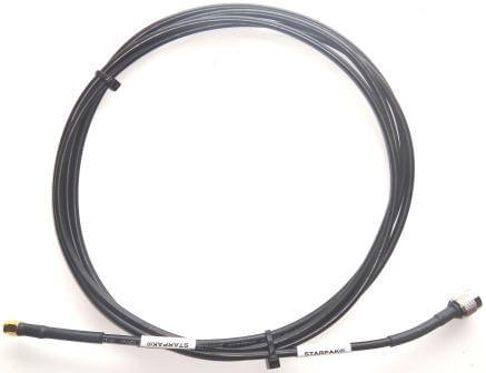 STARPAK-CABLE-118-MST Cable, LMR195 UltraFlex Low Loss by Times Microwave USA, 3.0m(118in), Gold SMA-Male and TNC-Male Connectors