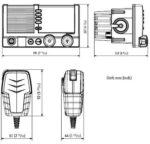 TT-00-406216A-00500 Cobham Thrane SAILOR 6216 VHF DSC Class D - FCC