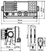 TT-00-406249A-00500 Cobham Thrane SAILOR 6249 VHF, Survival Craft