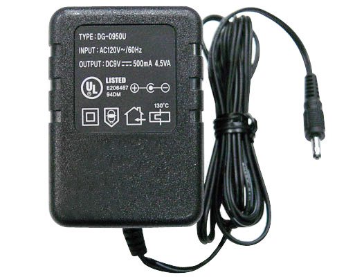 GEP0504029 Adapter, SENA Wall A/C power for LTC100 Serial Converter , 9V 500mAh, 3.47PHI with adapter for US profile outlet (Wt.250g)