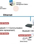 Parani-ESD110-01 OEM Bluetooth-Serial Module-Class1 with antenna extension option(Wt.60g)