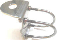 MOUNT-BM-50-KIT IRIDIUM Satellite Telephone Heavy Duty 4x4 and Truck Bull Bar Stainless Steel Mount Kit, for STARPAK-61R series HD and any Antenna requiring 16mm(0.62in) mounting hole