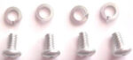G7-MTR2-BK Bolt Kit, Stainless Steel 4pce Bolt and Spring Washer Set, 6-32 1/4in to permanently mount IsatPhone PRO and Iridium Satellite Telephone G7 series Antennas Wt. 1g
