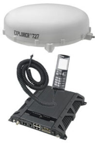 TT-00-403722A-20000 Thrane Explorer 727 BGAN System, with White Antenna