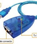 DirectPort-USB UC1B Hi-speed 1-port USB-RS422/485 converter(Wt.96g)
