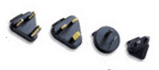 SYN7024A Iridium Travel Wall Adapter Kit, International US, EU, UK, AU 4 pieces for 9505 and 9500, requires ACDC0601 Wall AC Charger