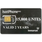 IN-01-GSPS15000E INMARSAT IsatPhone PRO Satellite Telephone PrePaid Airtime 15,000 Unit, SIM CARD, Rechargeable PrePaid, top up more load online