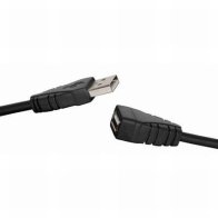 USB-A-MF-USB Extension Cable, 500mm USB 2.0, Std A Plug to Std A Socket