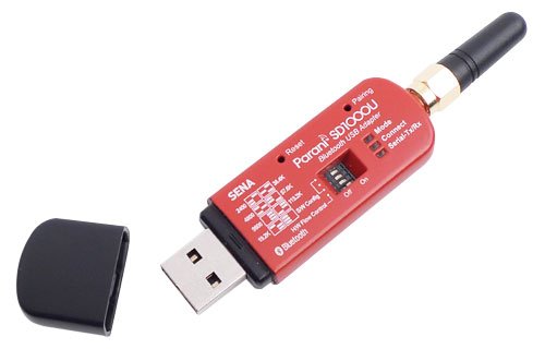 SD1000U-B10 Sena Parani SD1000U USB Bluetooth for Serial-Port Replacement, Bluetooth Class1 v2.0 with EDR Enhanced Data Rate, 10piece Bulk Pack