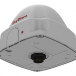 SM201206-BZG Skywave IDP-690 Maritime Low Elevation Satellite Terminal, with base-entry cable port, crimp w/out back shell