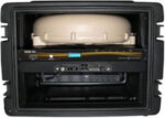 TT-00-403722A-00710 Thrane Explorer 727 BGAN System, 19in Rack Mount Version with Desert Sand Antenna
