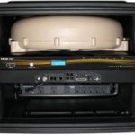 TT-00-403722A-00710 Thrane Explorer 727 BGAN System, 19in Rack Mount Version with Desert Sand Antenna