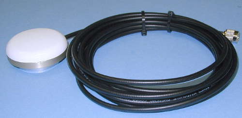 STARPAK-2GN-IR-196-1 Antenna, IRIDIUM Mini-Magnetic Patch with side exit 5.0m(16.4ft) cable tail and TNC-Male connector.