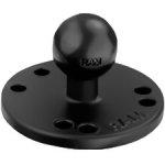 MOUNT-AMPS-R Starpak™ RAM Fixed Mount Adapter, for use with all STARPAK RAM Mounts featuring 25mm(1.0in) Ball and AMPS ROUND pattern mounting profile