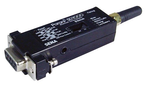 SD1000-B20 Adapter Bulk Pack 20 units, Parani Bluetooth RS232 Serial Adapter, 2.0+EDR Class 1, includes only the antennas and DC power cables(Wt. 2860g)