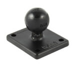 MOUNT-AMPS Starpak™ RAM Fixed Mount Adapter, for use with all STARPAK RAM Mounts featuring 25mm(1.0in) Ball and AMPS SQUARE pattern mounting profile
