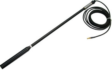 RST714 IRIDIUM by Beam, Bull Bar Whip Antenna with 5.0m (16.4ft) fixed cable tail, same as Aero Technologies part AT1621-15