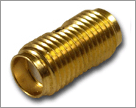 ADAP-RPSMAF-SMAF Adapter, SMA-Female Jack to SMA-Female Jack for all Satellite Antenna cables and other RF applications