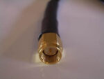 STARPAK-CABLE-95-MSS-KIT Micro Twin Cable Kit, RG174U Low Loss by Times Microwave USA, moulded 2.4m(95in) Gold SMA-Male Connectors