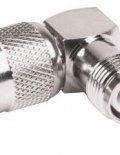 ADAP-RPTNCM-TNCFRA Adapter, TNC-Male Plug to TNC-Female-Right-Angle Jack for all Satellite Antenna cables and other RF applications