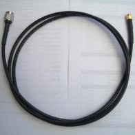ISAT-AMC-TNCM-3.0LMR240-SMAM Cable Extension, INMARSAT 3.0m(118in) with TNC-Male to LMR240 Ultraflex Cable to SMA-Male Connector