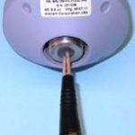 BINL1RR-P-XT-1-TPM Dual-Mode Tri-Band Satellite Antenna, IRIDIUM/INMARSAT/GPS and GPS by ANTCOM, Helix High Gain, Marine Harsh Environment Ruggedized Design, TPM(Threaded Pipe Mount) TNC-F Connector