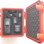 PEL1200-9575-BNDL-O Iridium 9575 Grab and Go Hard Case, SAFETY ORANGE, includes 9575 Satellite Telephone 