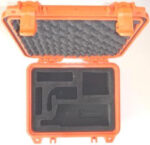 PEL1200-9575-O Iridium 9575 Grab and Go Hard Case, SAFETY ORANGE