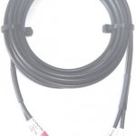 STARPAK-CABLE-95-MSS-KIT Micro Twin Cable Kit, RG174U Low Loss by Times Microwave USA, moulded 2.4m(95in) Gold SMA-Male Connectors 