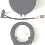 STARPAK-G7-PRO-95-MNSS-1 IsatPhone PRO Antenna, High Gain Low Profile Patch, Fixed and Magnetic Mount with 2.4m(95in) micro cable kit