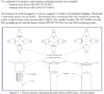 85736-001 Thales Pole Mount, Plate, Small - Image 2