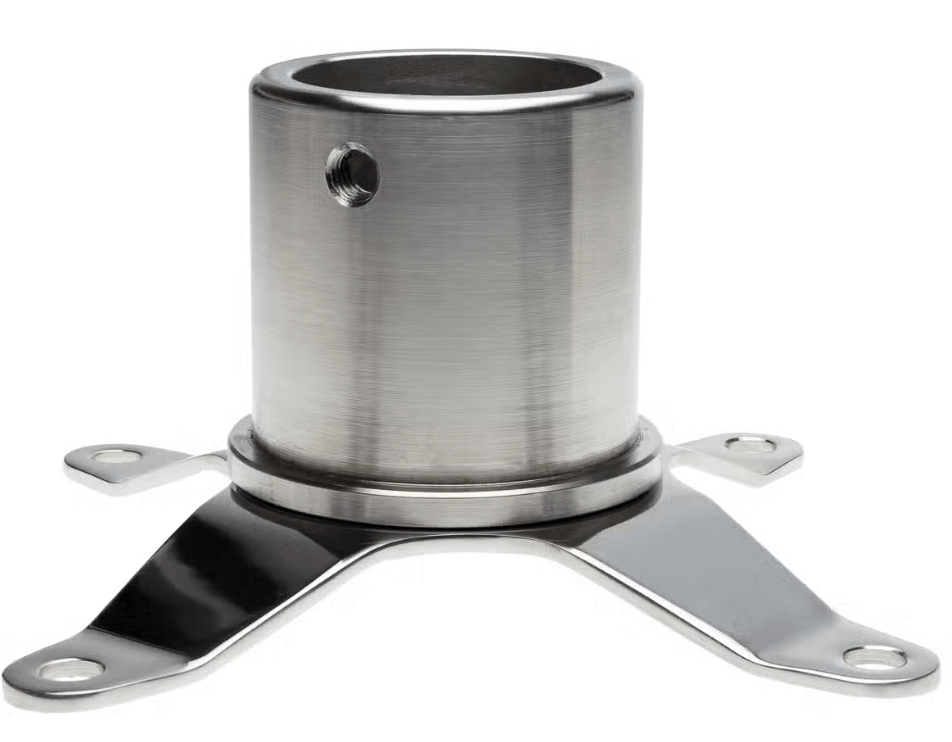 1 Antenna Pole Mount VLINK 700 ONLY_SMALL_pic1 85736-001 Thales Pole Mount, Plate, Small - Image 1