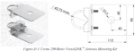 1100855-501 Thales VesseLINK 200 Pole Mount Kit, Basic - Image 2