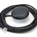 AT1621-5 Iridium Antenna, Large Patch Fixed Mount with 5.0m(16.4ft) fixed cable tail