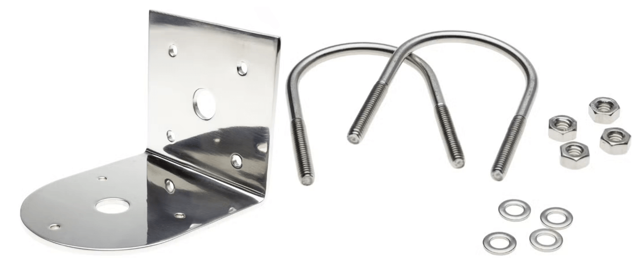 Premium Pole Mount_1 1100855-503 Thales VesseLINK 200 Pole Mount, L-Bracket, Premium - Image 1