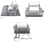8012520006 Sailor H1252B, TT-3608A Parallel and USB interface printer, 12/24VDC - Image 2