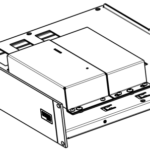 403748A-00510 Sailor 500 FleetBroadband DACU, integrated to 19in Rack