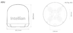 F4-A100-S Intellian Fleet One System, 10m cable - Image 3