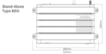 F4-A100-S Intellian Fleet One System, 10m cable - Image 4