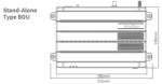 F4-A250-S Intellian FB250 FleetBroadband System, 25m cable - Image 4