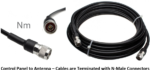 91-101183 Lars Thrane Coaxial Cable, RG58, N-Male, ?4.9mm, 10m - Image 2