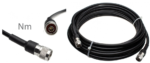 91-101183 Lars Thrane Coaxial Cable, RG58, N-Male, ?4.9mm, 10m