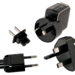 WACTC1301 IridiumGO Charger, AC with Wall Outlet Plug Adapters