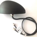 MXTENA1401-SATFLEET Starpak Iridium and GPS Antenna, Bolt Mount, Cable 0.5m