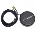 RST205 Beam Iridium and GPS Antenna, Magnetic Mount, 5m cables (Heavy Duty - Vehicular)