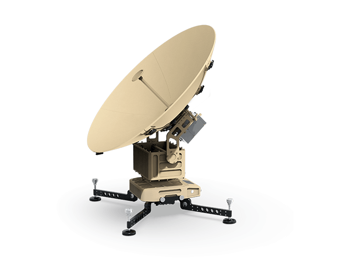 LP100 LP85 Intellian VSAT, Ku-Band, 85cm Auto-Acquire, MIL, ManPack Portable - Image 1
