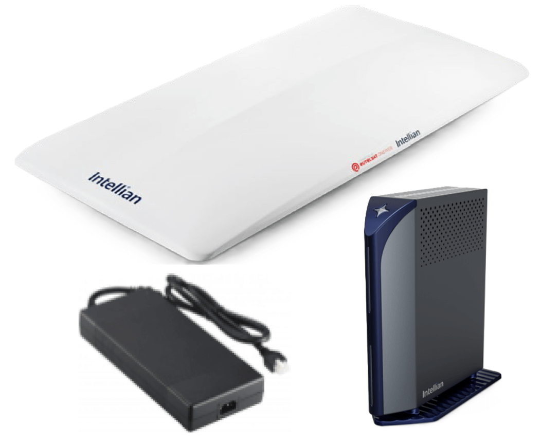 CNX WIFI with ENTERPRISE and 450W DC PSA OS-OW11FFG-CNX-WIFI-450A Intellian OneWeb OW11FM Flat Panel, Enterprise with WIFI CNX, 450W AC PSA (Maritime) - Image 1